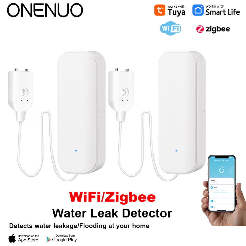 Home Security Equipment - WiFi/Zigbee Water Sensor Tuya Leakage Alarm