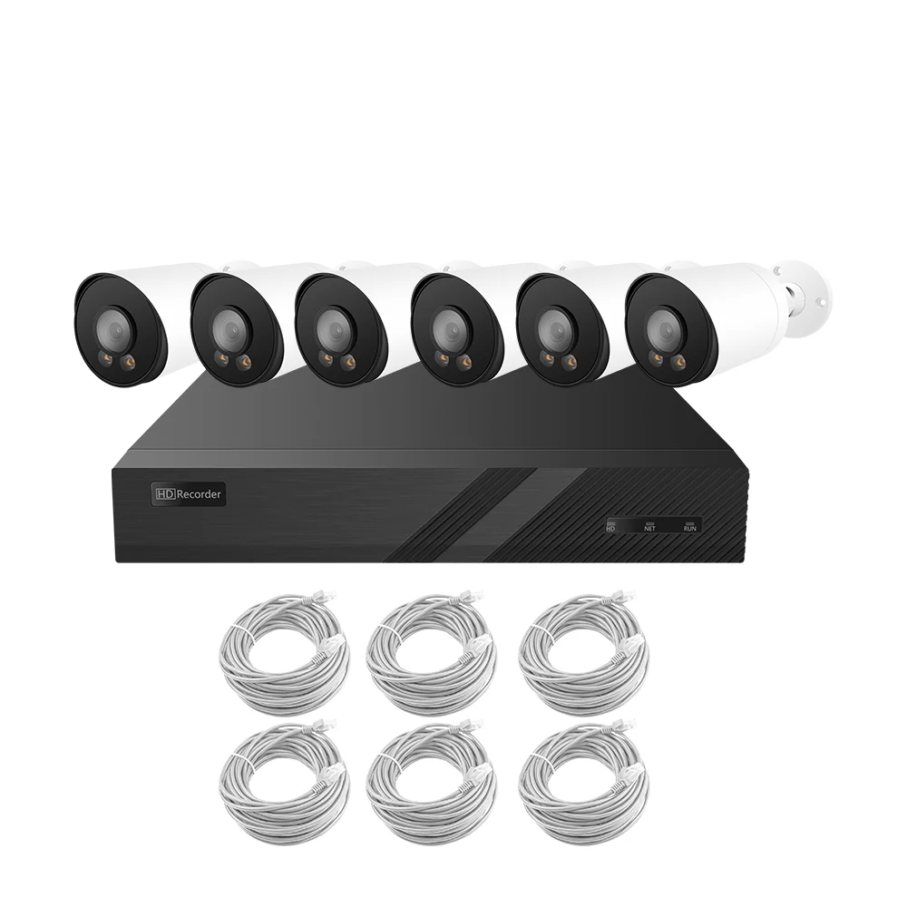 Home Security Kit With Camera - 2026 8CH POE Kits 6X 4MP