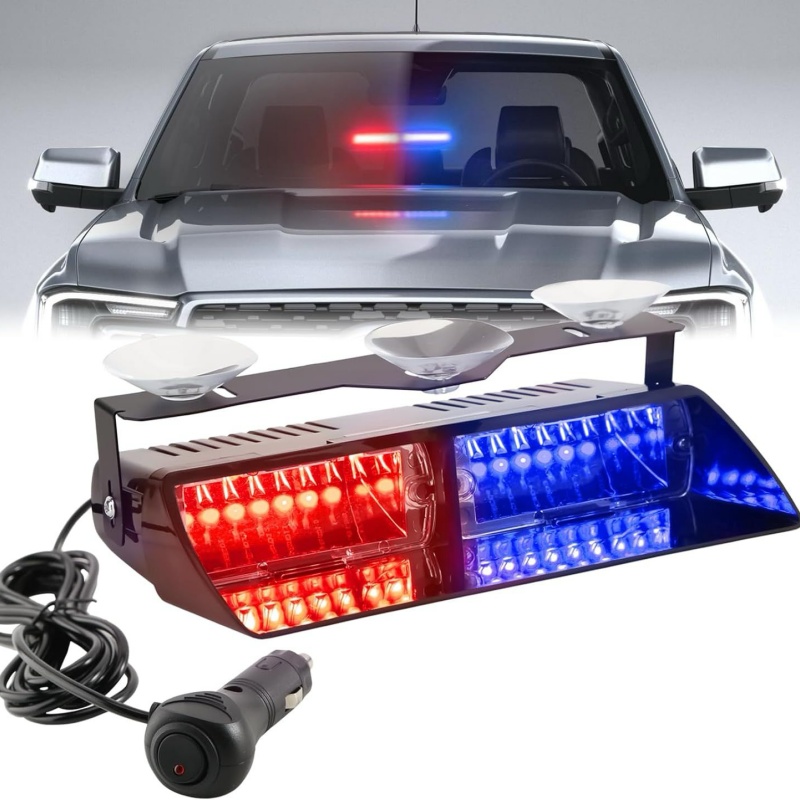 Home Security Police - 16LED Car LED Strobe Lamp 18