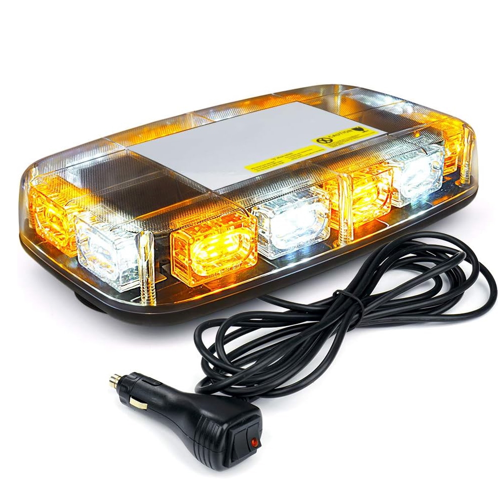 Home Security Police - 48LED Roof Top Strobe Lights Car