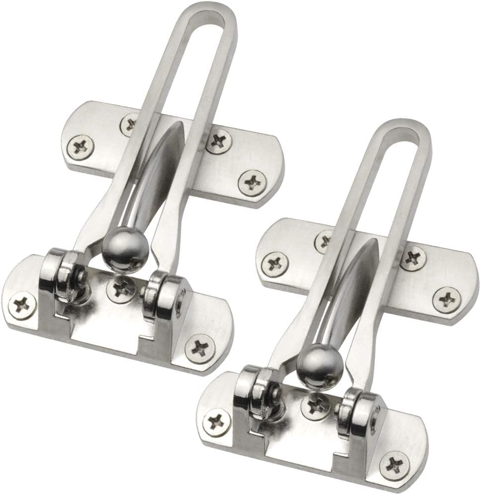 Home Security Door Reinforcement Lock - Home Security Door Lock, 2 Pack