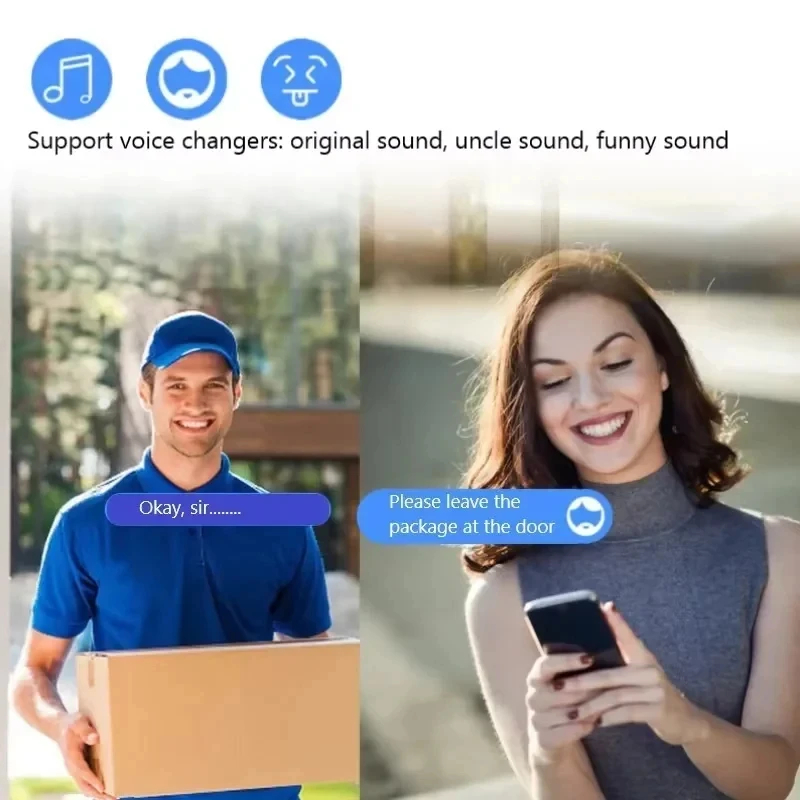 Home Security Premium - Tuya WIFI Camera Doorbell HD Video