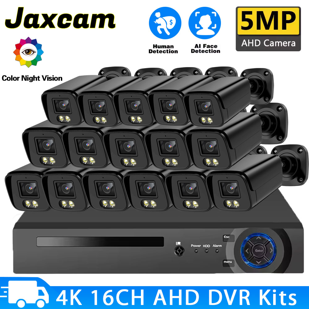 Home Security And Cctv - 5MP 16PCS AHD Security Camera System
