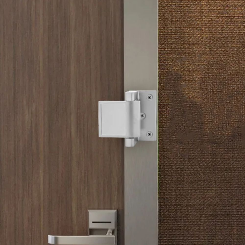 Home Security Door Reinforcement Lock - Aluminum Alloy Door Lock Security Extra