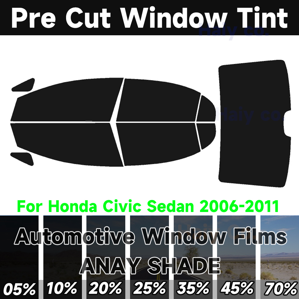 Home Security For Windows - PreCut Window Tint Car For Honda