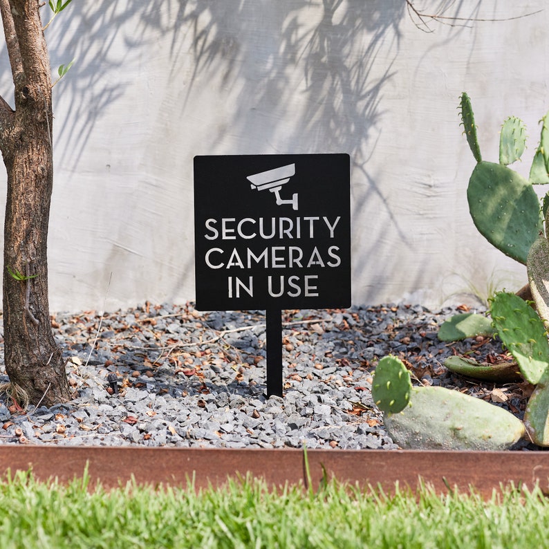 Security Camera Yard Sign - Mo - Home Security Number 评论和价格