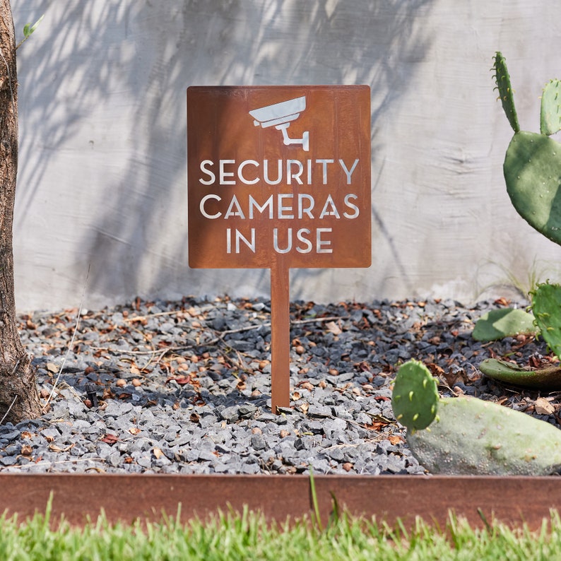 Security Camera Yard Sign - Mo - Home Security Number 评论和价格