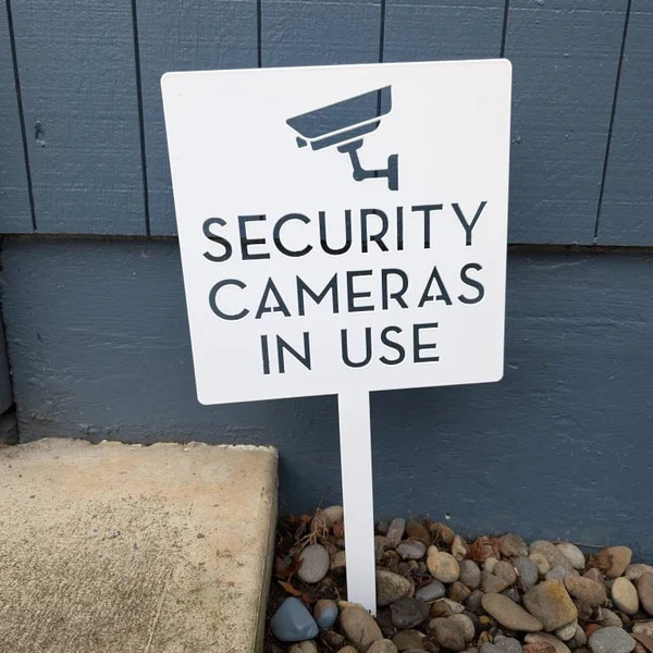 Security Camera Yard Sign - Mo - Home Security Number 评论和价格