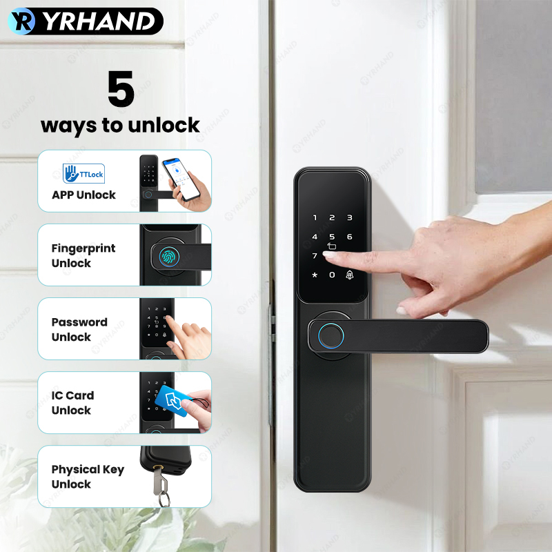 Bluetooth TTLock App Fingerpri - Home Security Brand 评论和价格