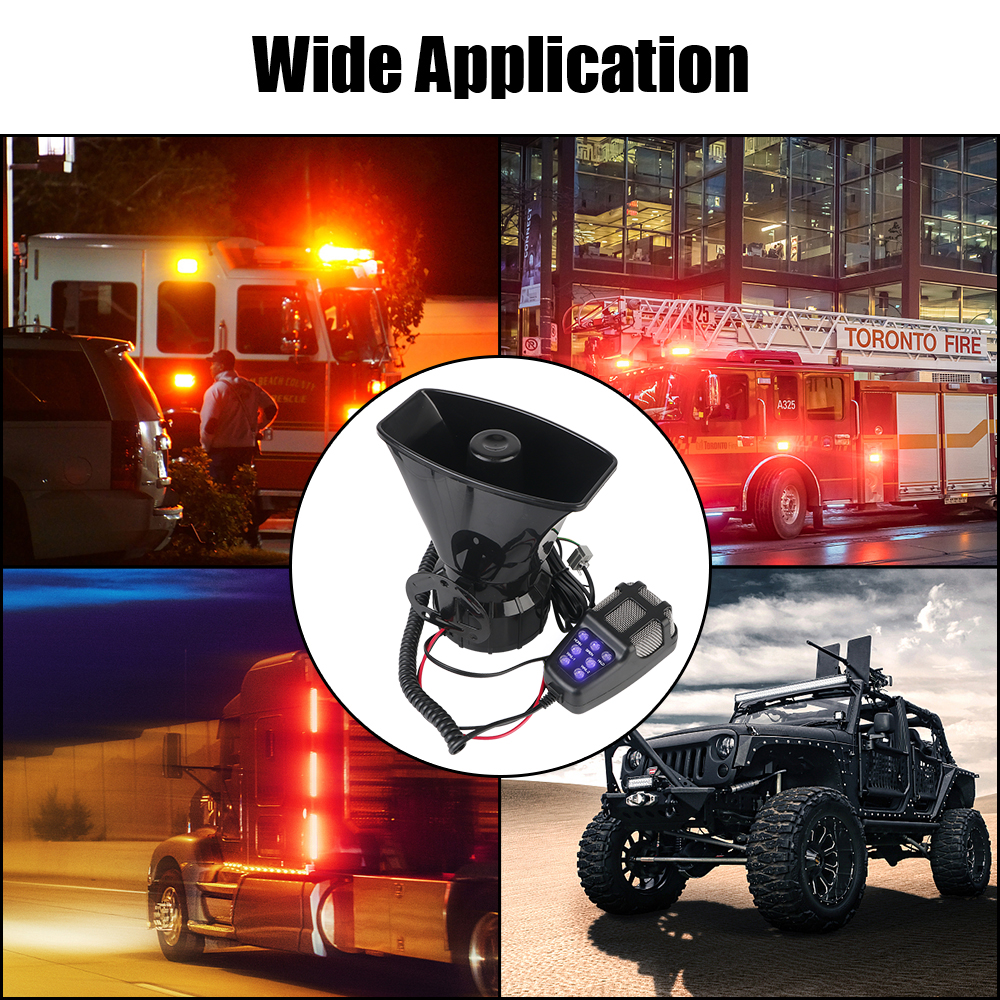 Car Warning Alarm Megaphone Bu - Home Security Police 评论和价格