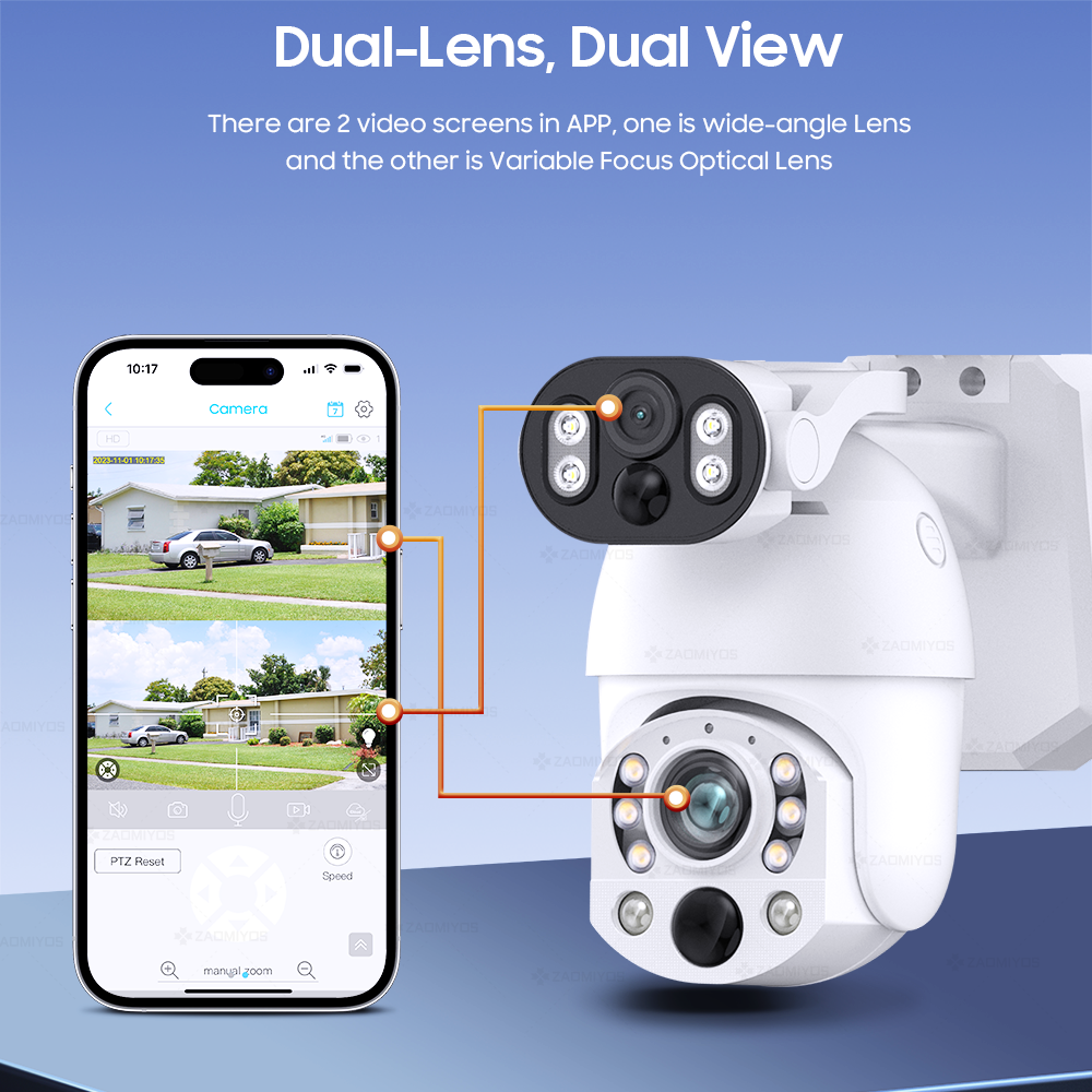 4K 4G Solar Camera 50X Optical - Ip Camera Outdoor 4K 评论和价格