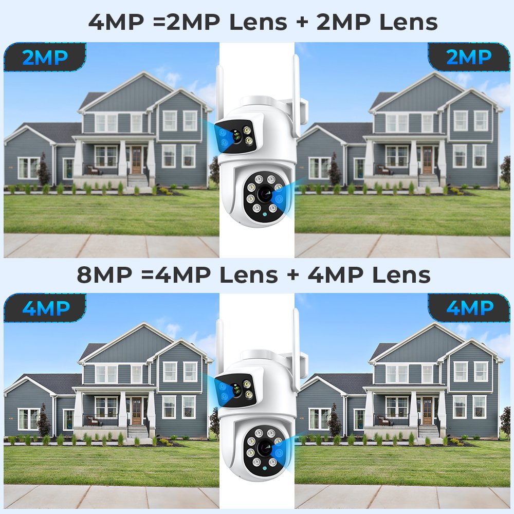 BESDER 4K 8MP Wifi Camera PTZ  - Ip Camera Outdoor 4K 评论和价格