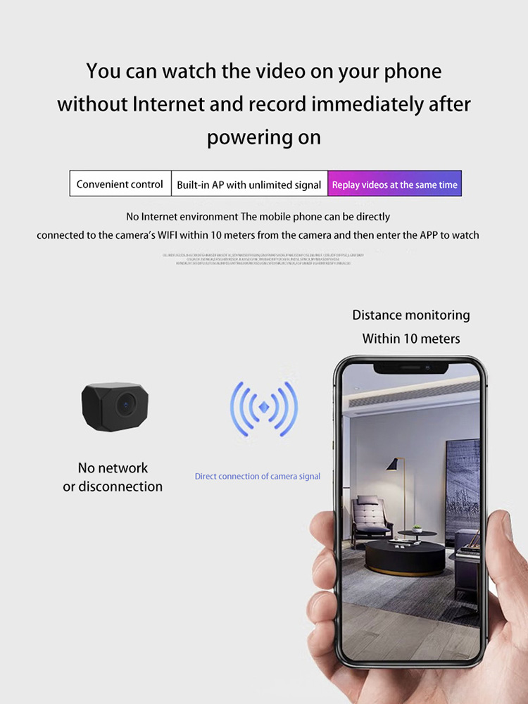 1080P HD Mini Camera Wireless  - Home Security Premium 评论和价格