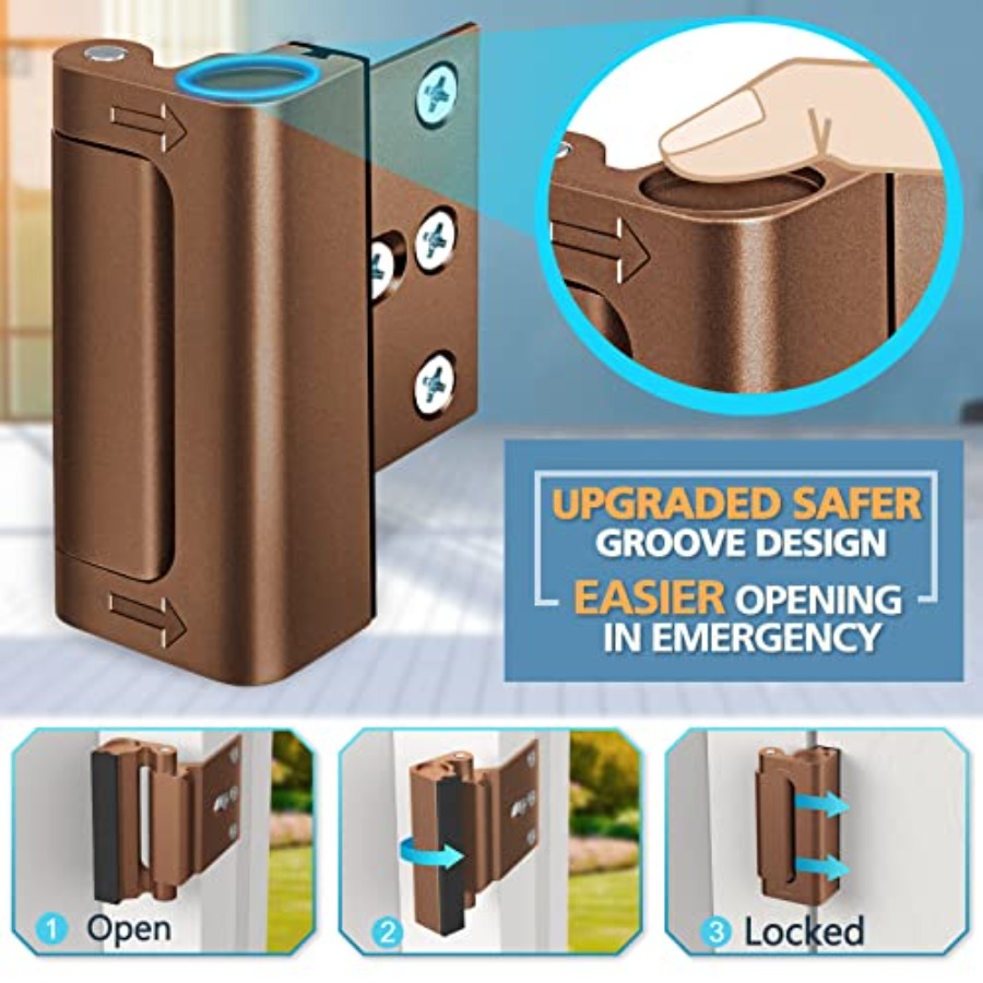 Home Security Door Reinforceme - Home Security Door Reinforcement Lock 评论和价格
