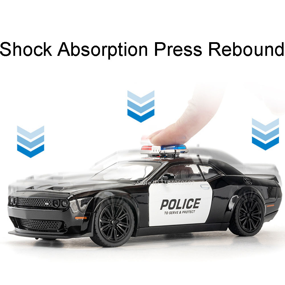 1:22 Challenger SRT Police Car - Home Security Police 评论和价格