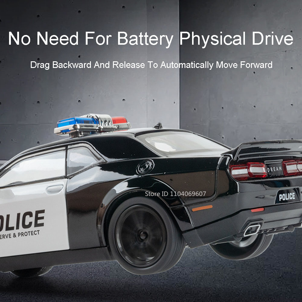 1:22 Challenger SRT Police Car - Home Security Police 评论和价格