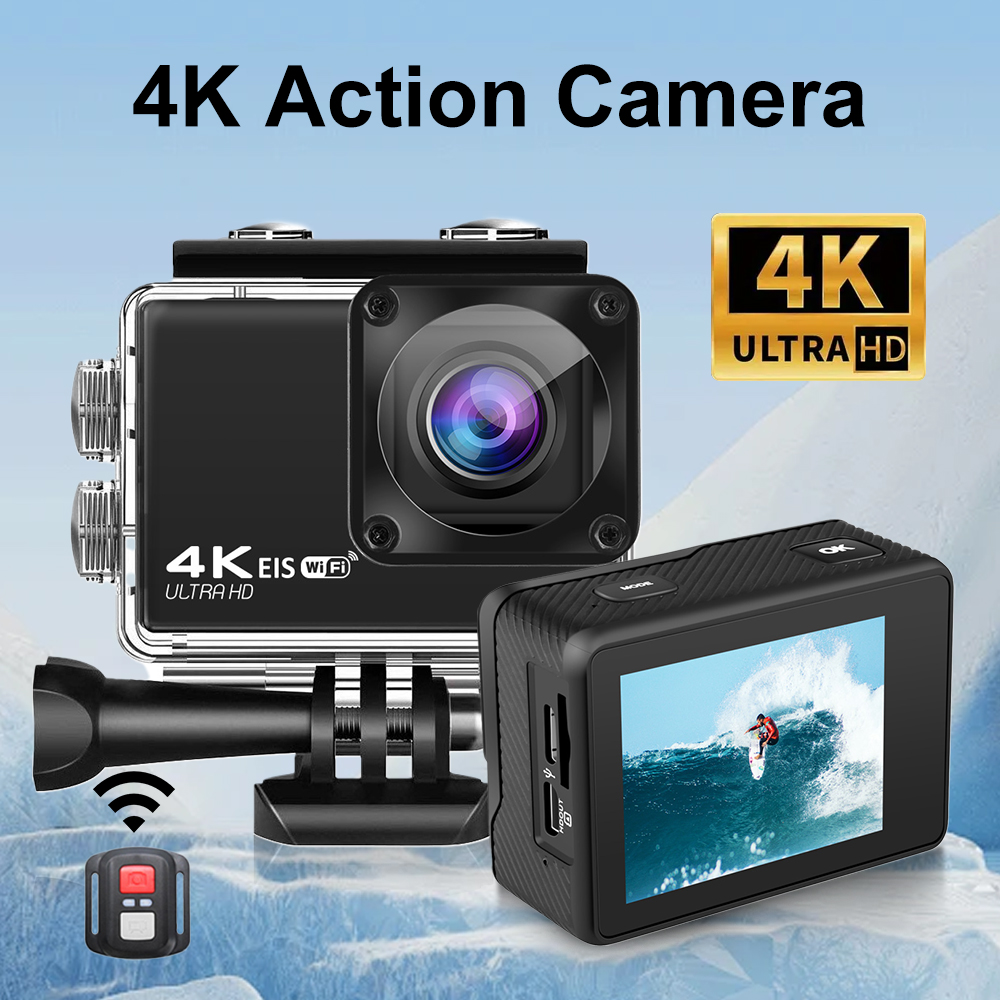 4K/60fps Action Camer  24MP Wi - Ip Camera Outdoor 4K 评论和价格
