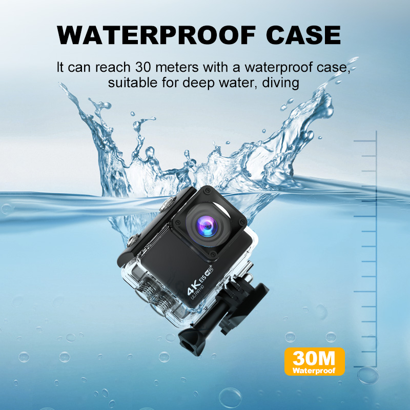 4K/60fps Action Camer  24MP Wi - Ip Camera Outdoor 4K 评论和价格