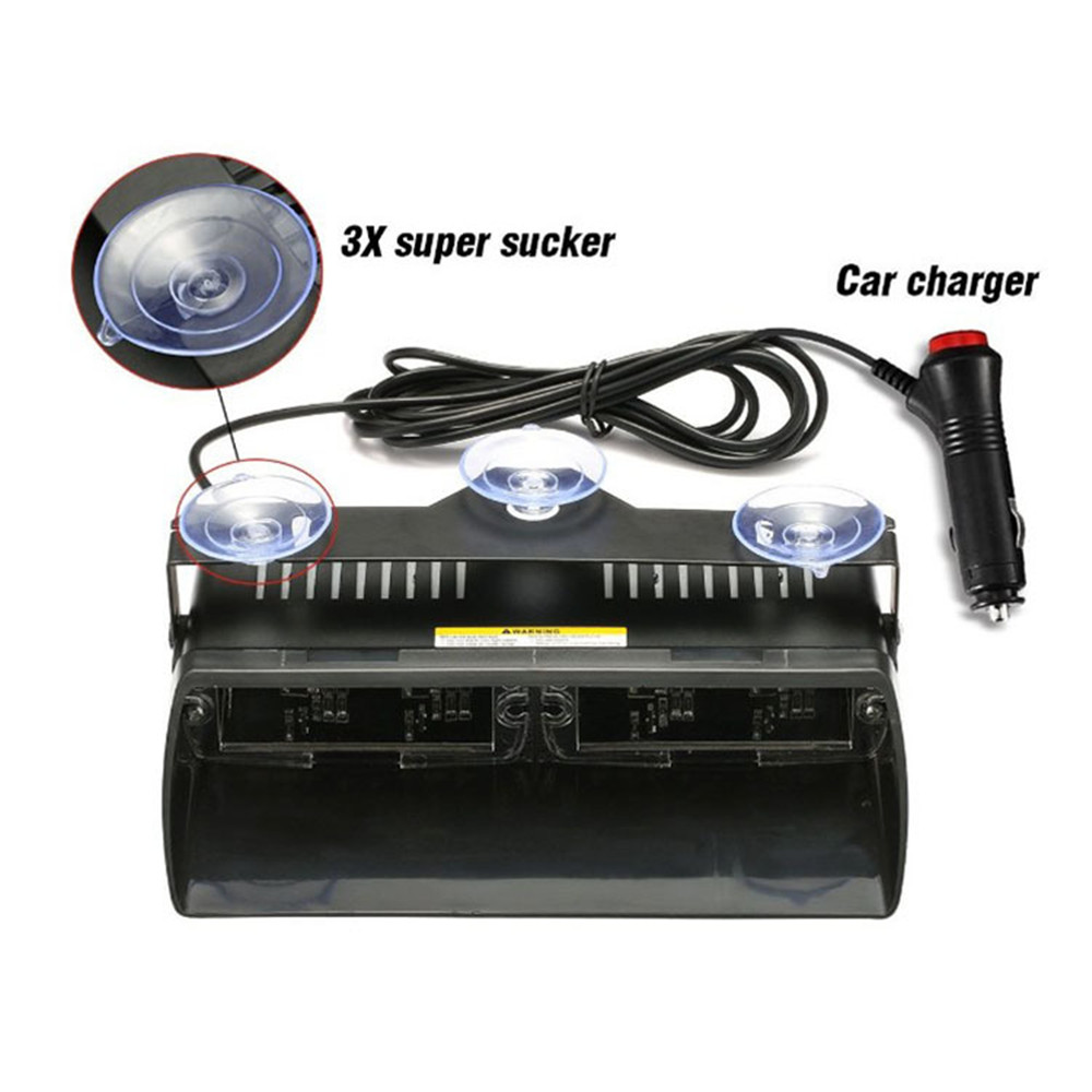 16 LED Windshield Dash Strobe  - Home Security Police 评论和价格