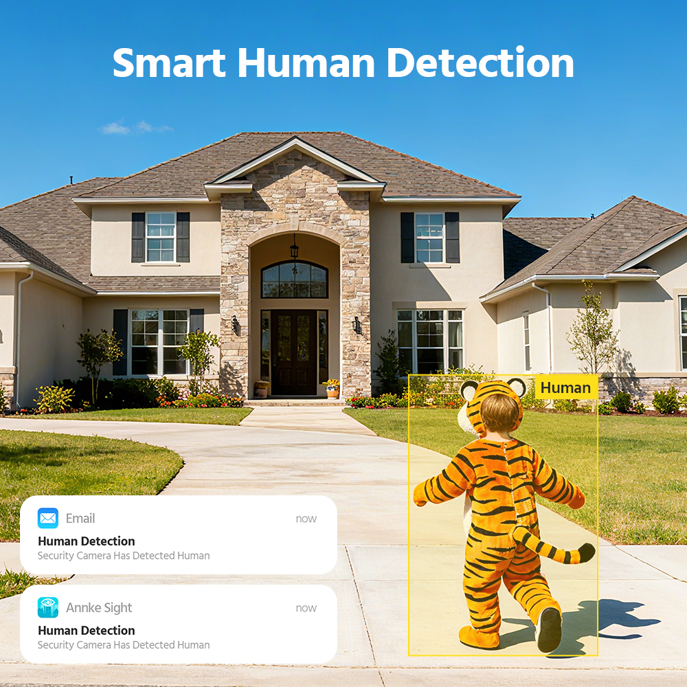 ANNKE 5MP  Wireless Security C - Home Security Kit With Camera 评论和价格
