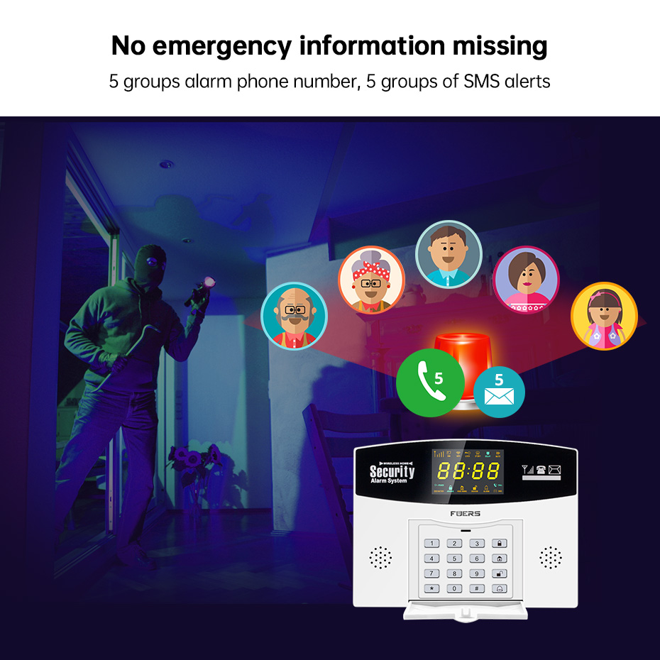 Fuers Tuya Smart Alarm System  - Home Security Number 评论和价格