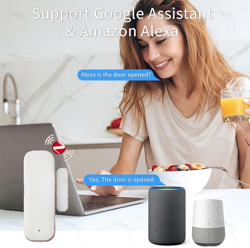 Tuya Zigbee Door Sensor Window - Home Security Technology 评论和价格