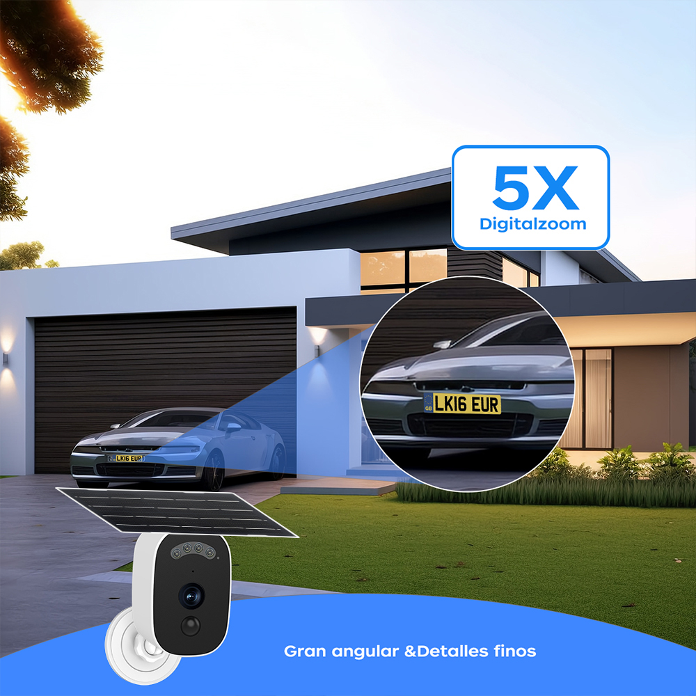 Jooan 3K HD Solar Security Cam - Home Security Home Assistant 评论和价格