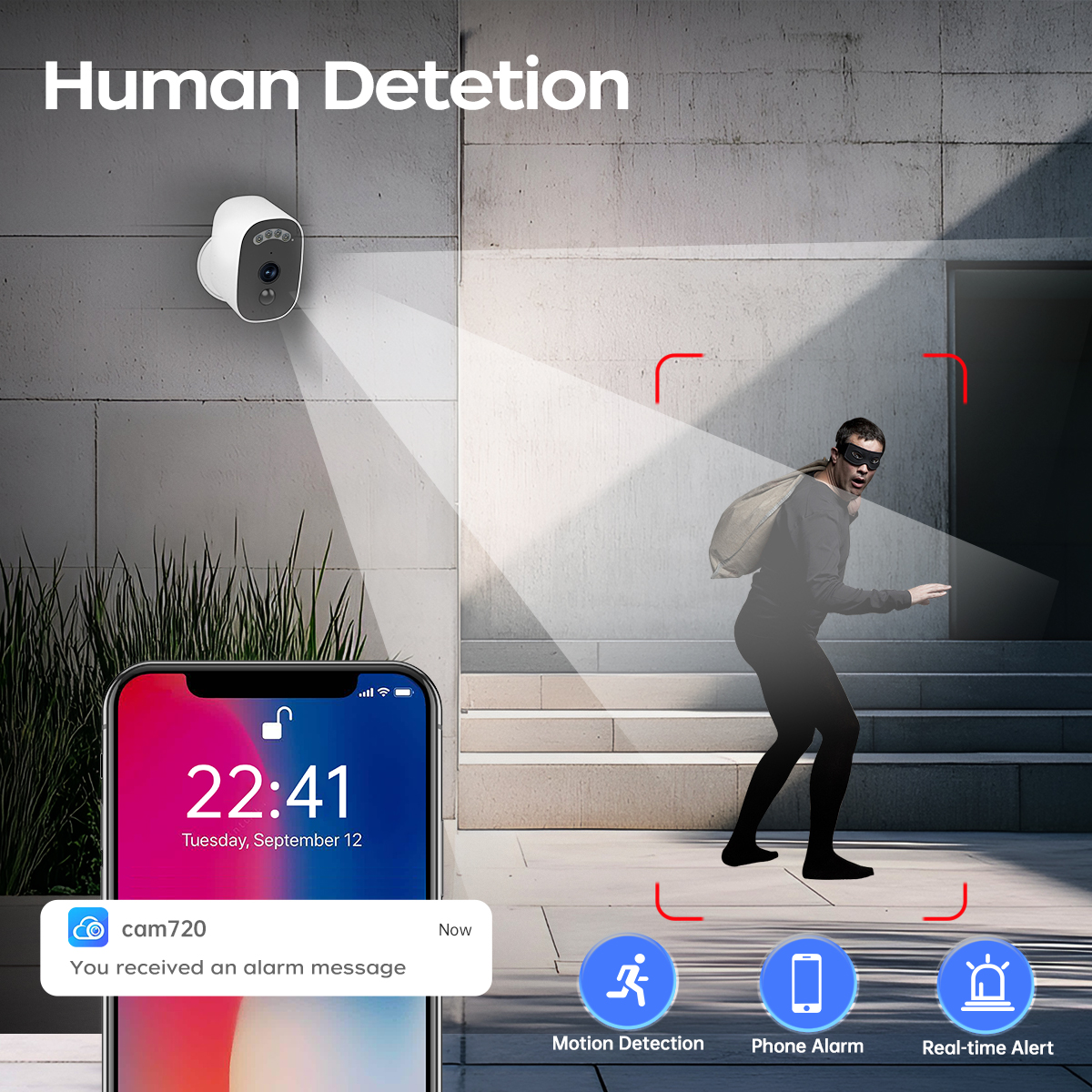 Jooan 3K HD Solar Security Cam - Home Security Home Assistant 评论和价格