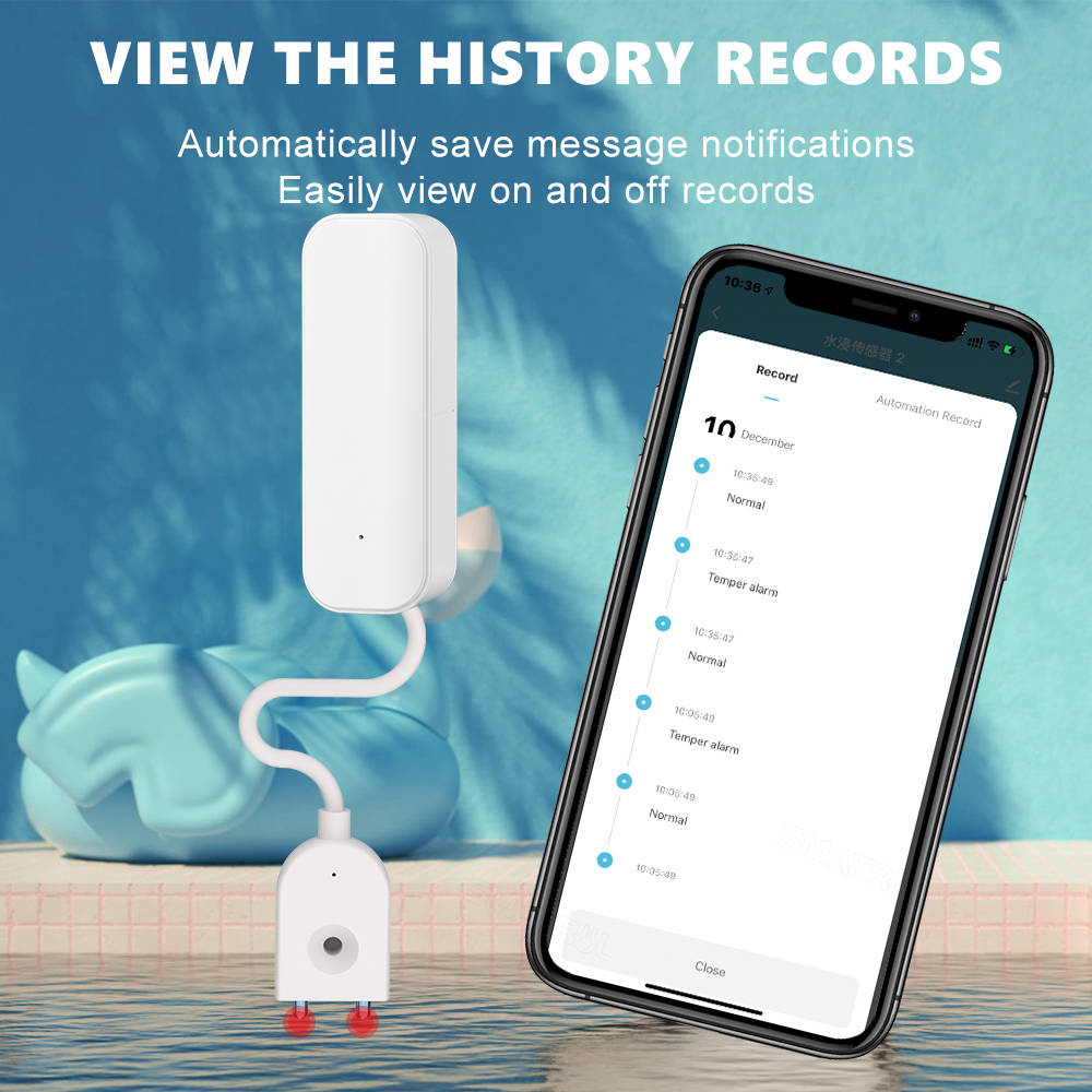 WiFi/Zigbee Water Sensor Tuya  - Home Security Equipment 评论和价格
