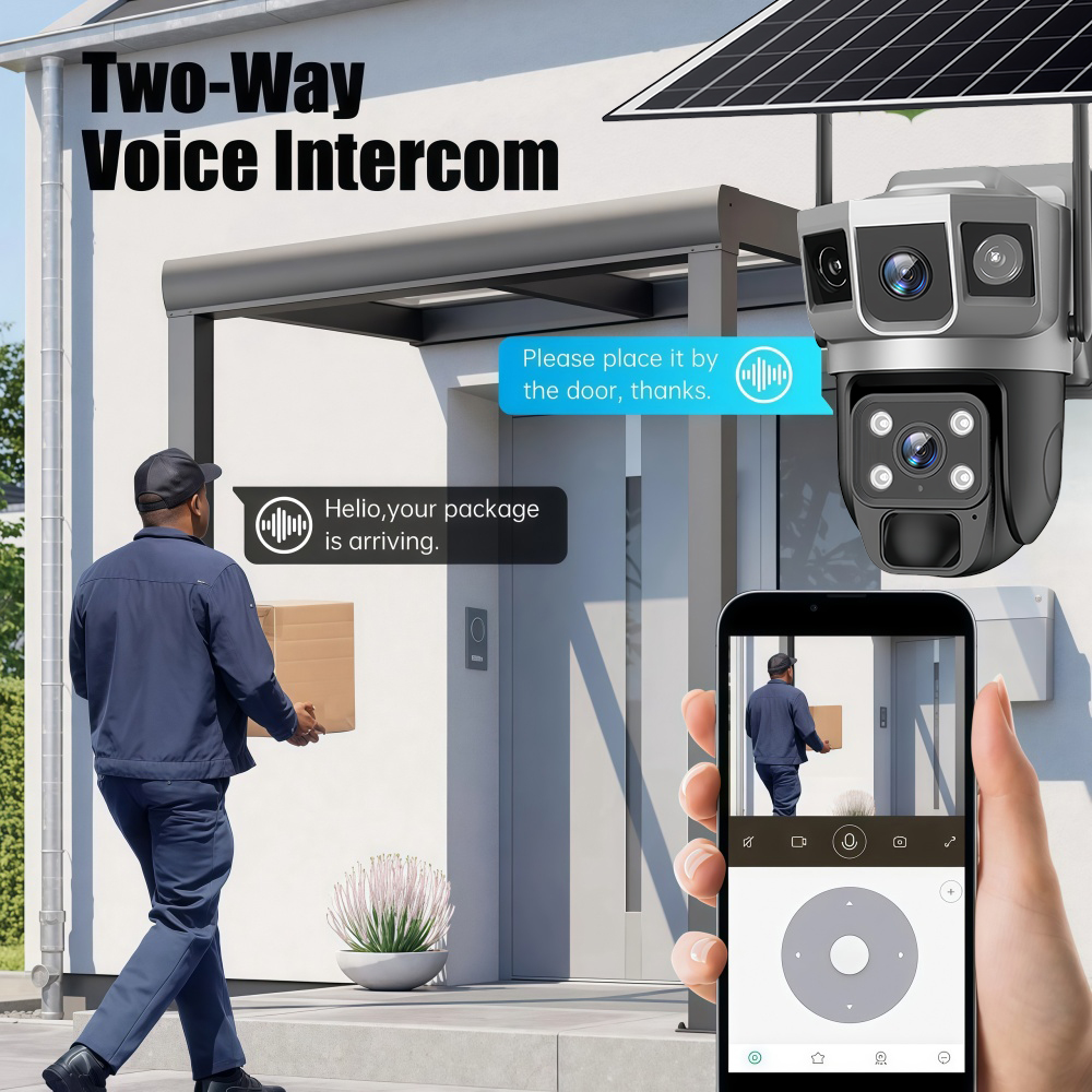 4G Camera Outdoor Solar Survei - Home Security And Cctv 评论和价格
