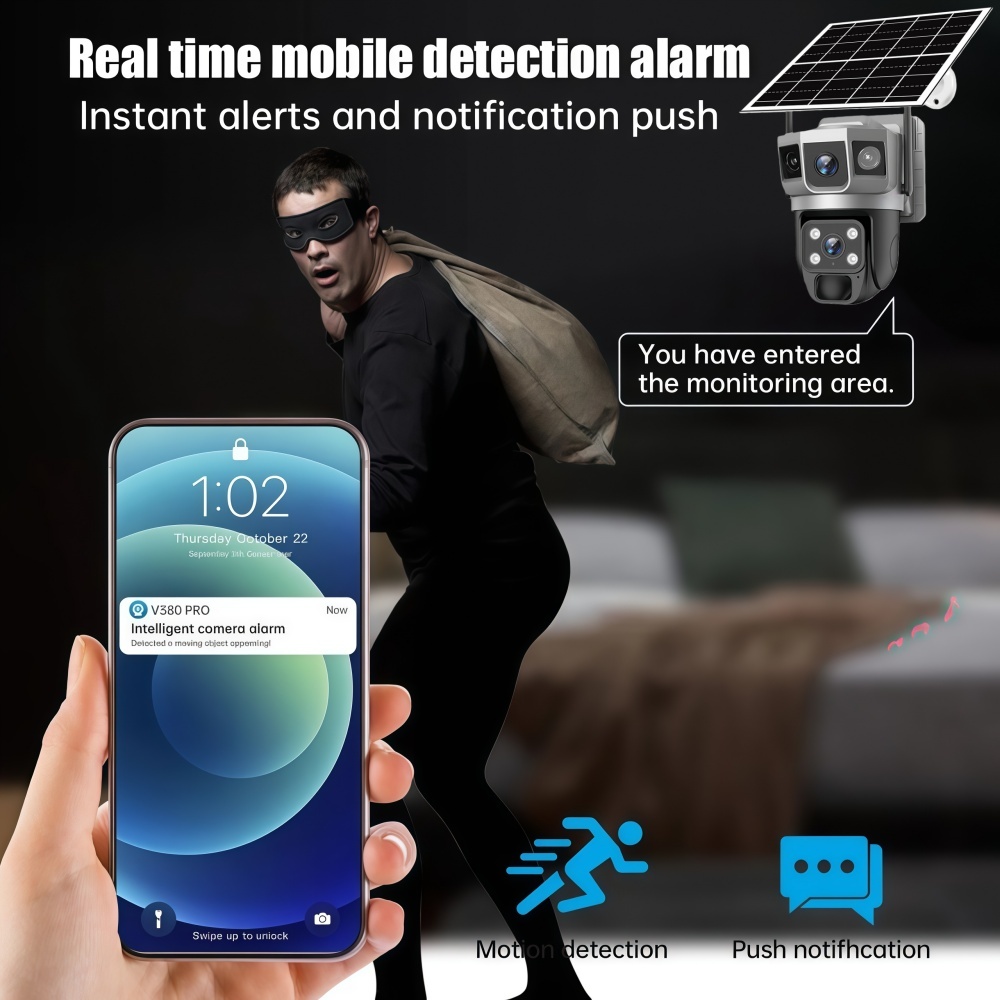 4G Camera Outdoor Solar Survei - Home Security And Cctv 评论和价格