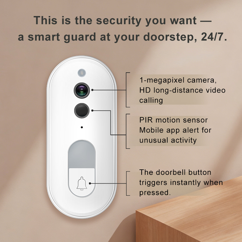 Tuya Smart Video Doorbell Wire - Home Security Premium 评论和价格