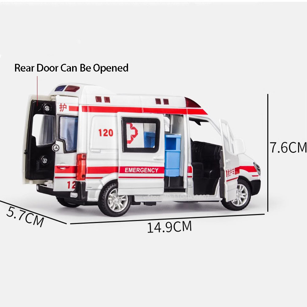 1:36 Scale City Ambulance Mode - Home Security Police 评论和价格