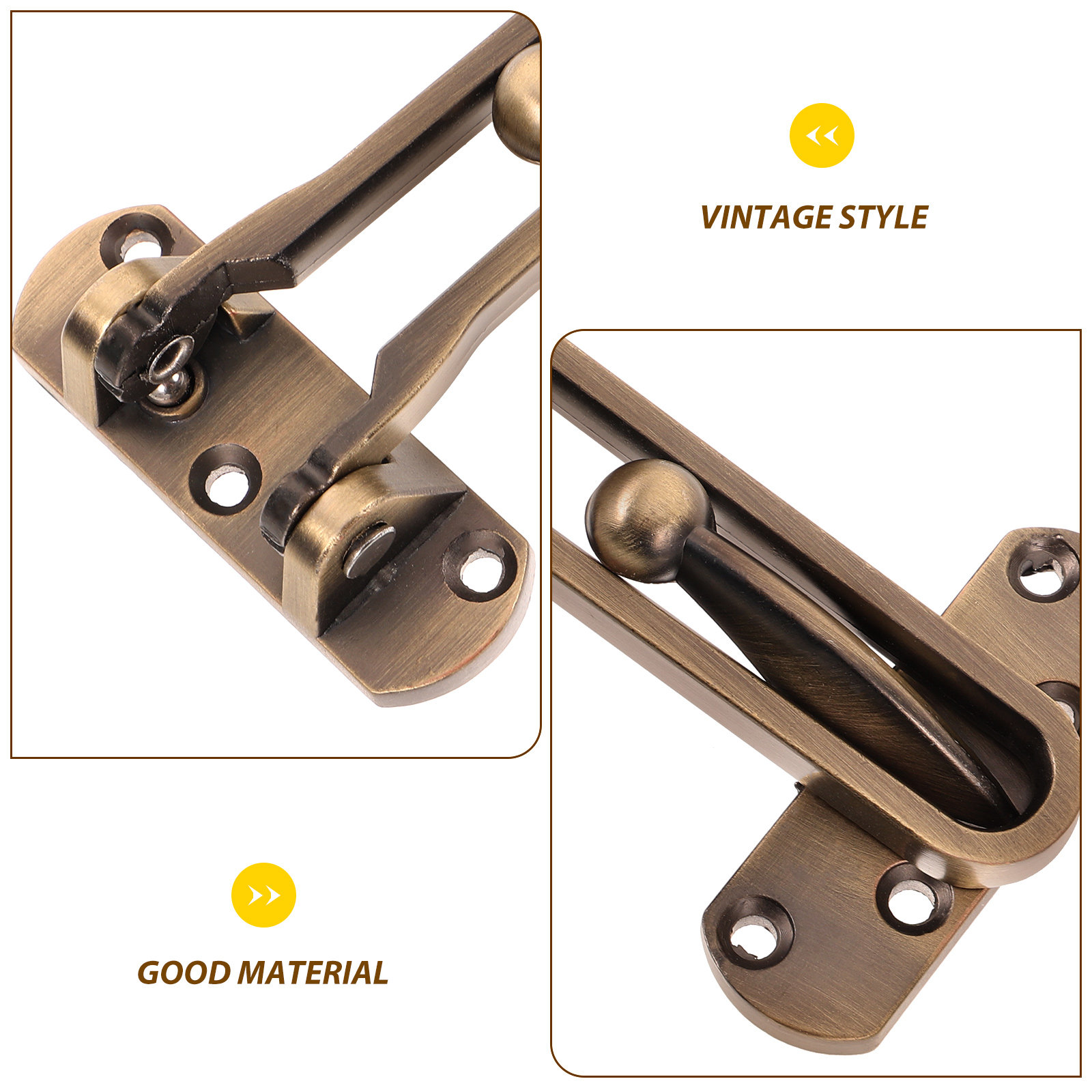 Security Door Latch Metal Rein - Home Security Door Reinforcement Lock 评论和价格