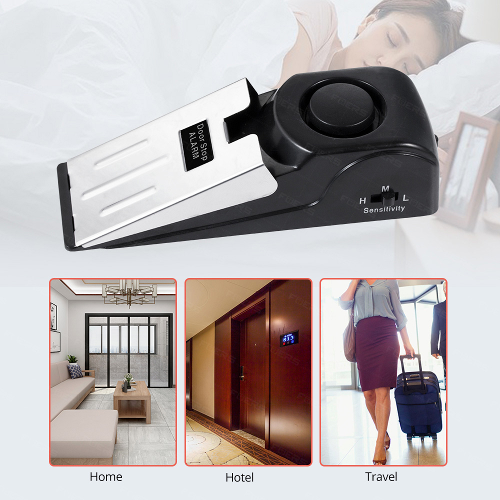 FUERS Door Stop Alarm System 1 - Home Security Equipment 评论和价格