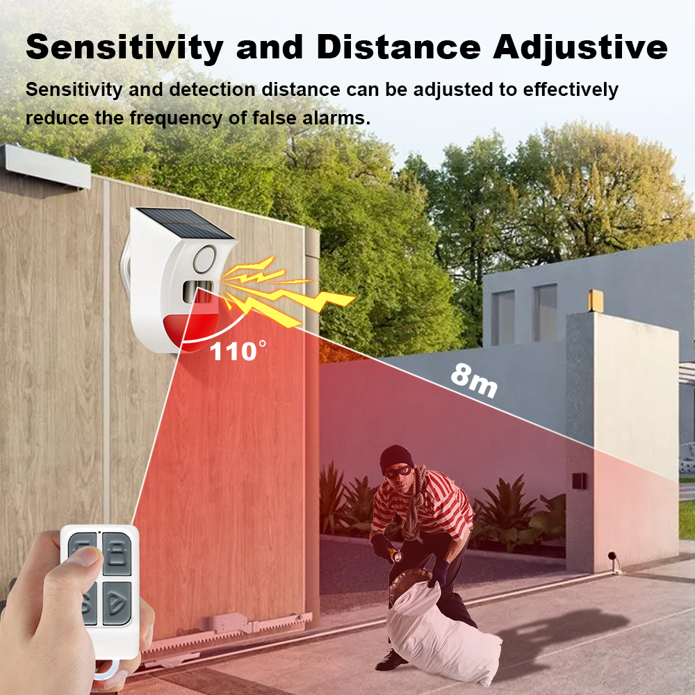Tuya Zigbee Solar Siren Alarm  - Home Security Equipment 评论和价格