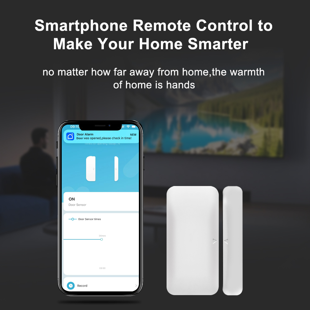 Tuya Zigbee Wireless Door Wind - Home Security Equipment 评论和价格