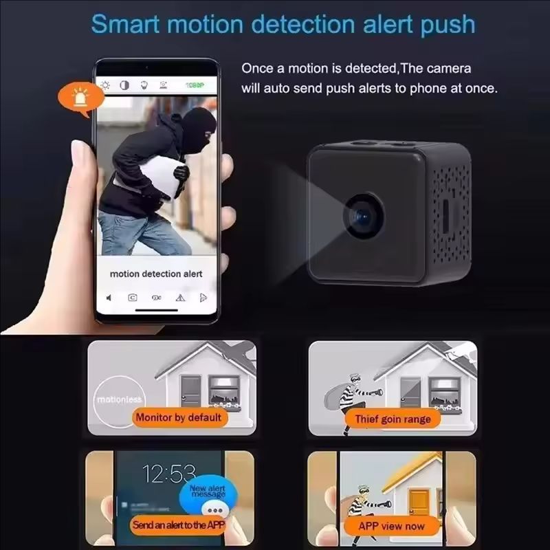 1080p Mini Camera Home Small W - Home Security Premium 评论和价格