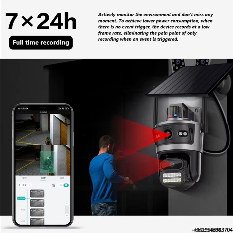 ENSTER 2K AOV 24h Recording Ou - Home Security Cameras Wireless 评论和价格