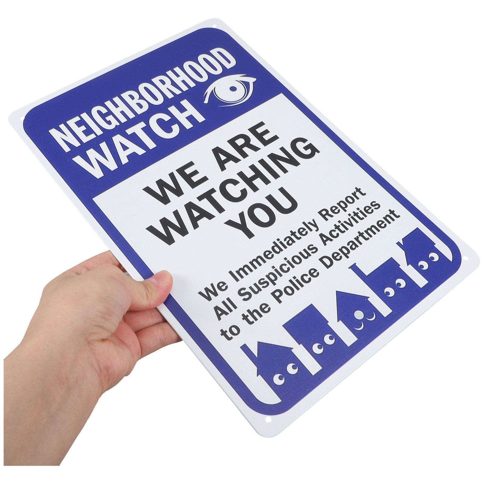 We Are Watching You Sign Safet - Home Yard Security 评论和价格