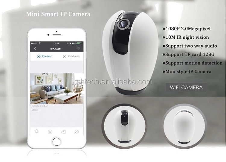 Wireless 1080P IP Camera WiFi  - Home Security Cameras Wireless 评论和价格