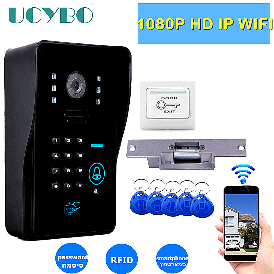 IP wifi video doorbell camera  - Home Security Kit With Camera 评论和价格