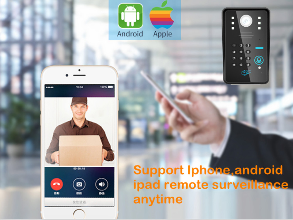 IP wifi video doorbell camera  - Home Security Kit With Camera 评论和价格