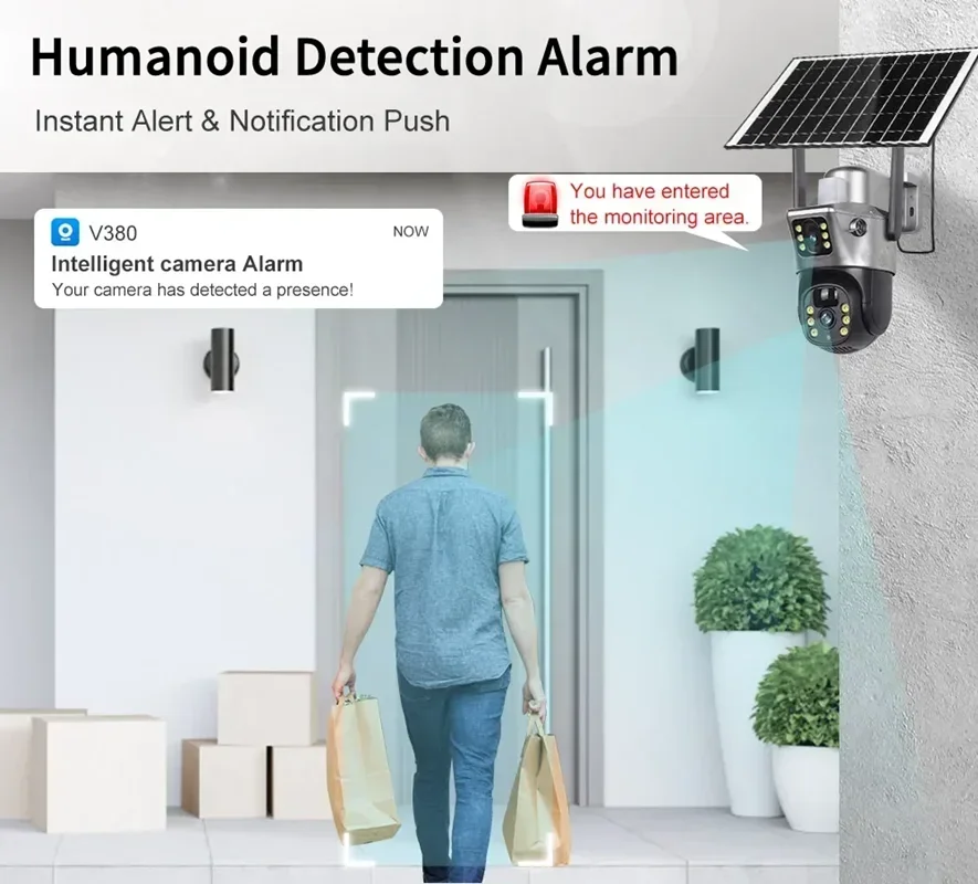 Tahlitech Solar Camera 4G Sim  - Ip Camera Outdoor 4K 评论和价格