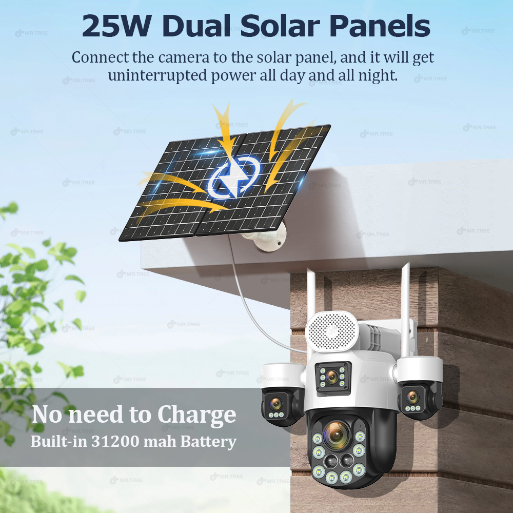 AOV Four Lens Outdoor Surveill - Home Security Home Assistant 评论和价格