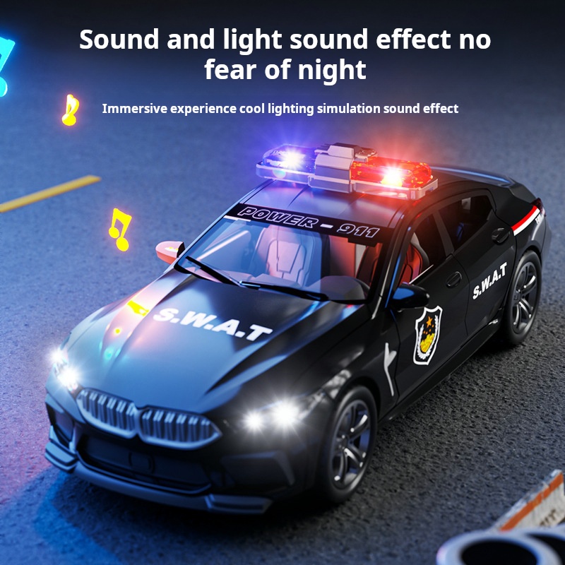 1:32 Simulation BMW M8 Police  - Home Security Police 评论和价格