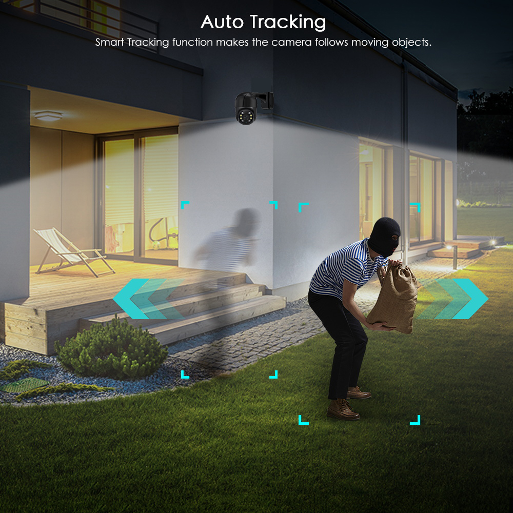 8CH 4K PTZ Security Camera Sys - Ip Camera Outdoor 4K 评论和价格