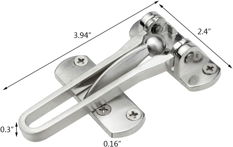 Home Security Door Lock, 2 Pac - Home Security Door Reinforcement Lock 评论和价格
