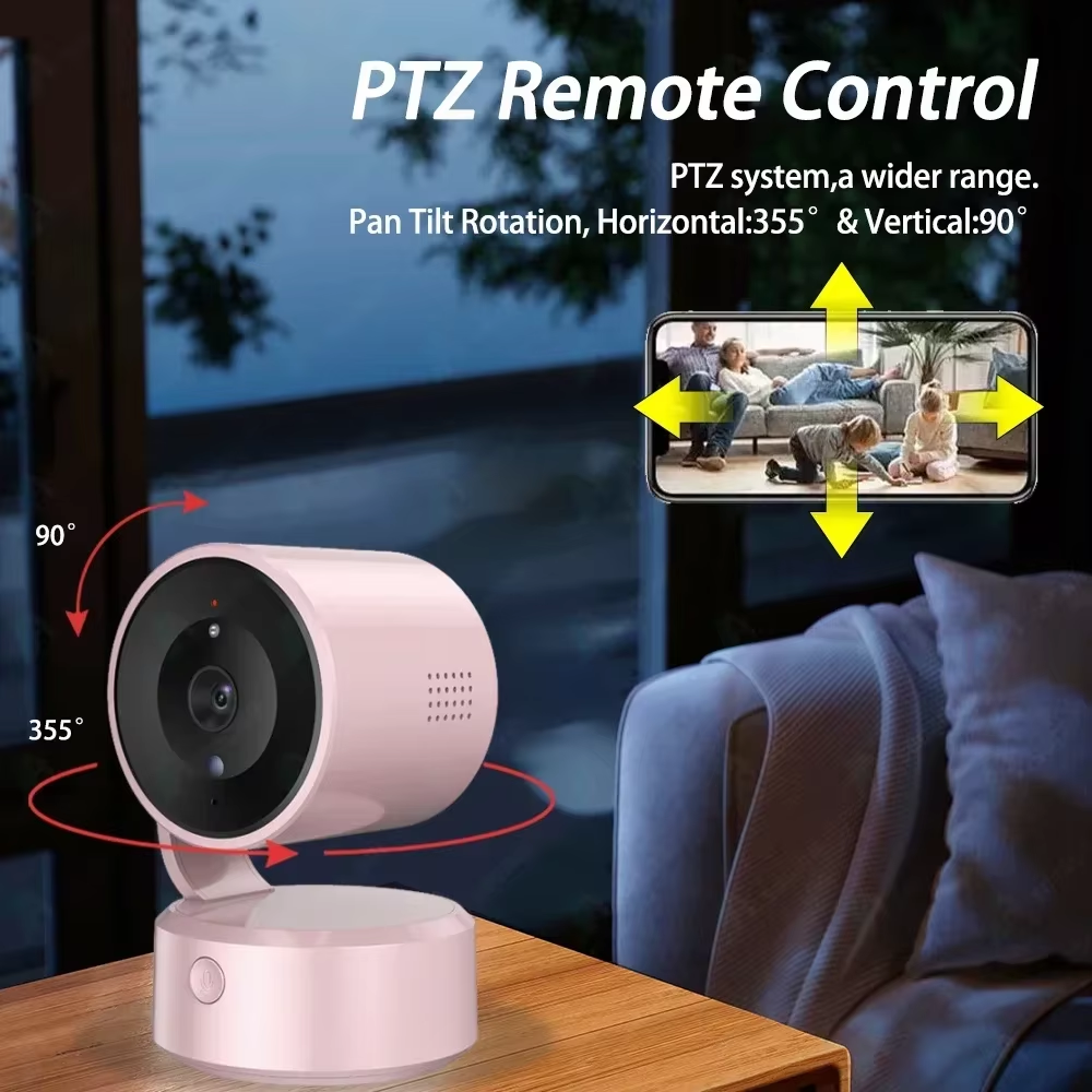 5MP Tiya Indoor WiFi Camera On - Home Yard Security 评论和价格