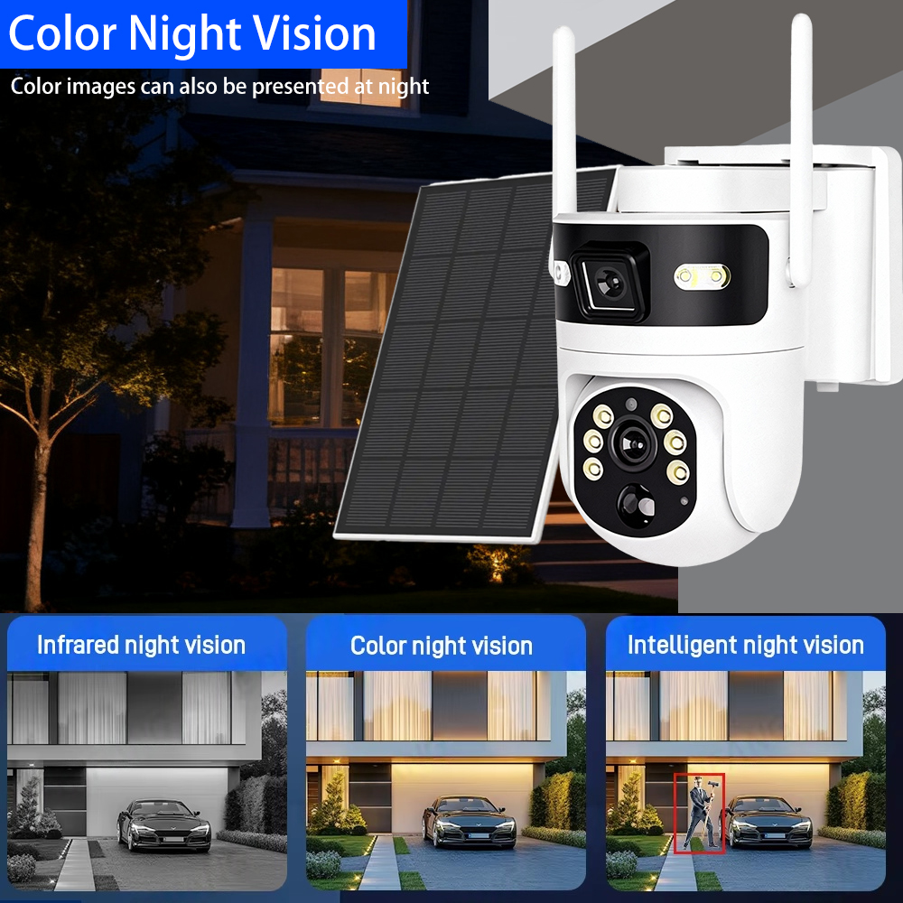8MP 4K 4G SIM Card PTZ IP Came - Ip Camera Outdoor 4K 评论和价格